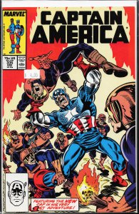 Captain America #335 (1987) Captain America [Key Issue]