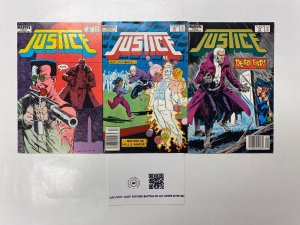 3 Justice MARVEL comic book #25 26 27 17 KM9