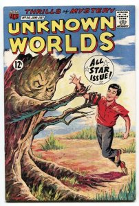 Unknown Worlds #56 1967- ACG Silver Age- All Star issue VF/NM