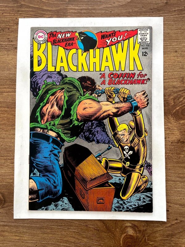 Blackhawk # 235 VF/NM DC Silver Age Comic Book War Army Navy Lady 14 J859