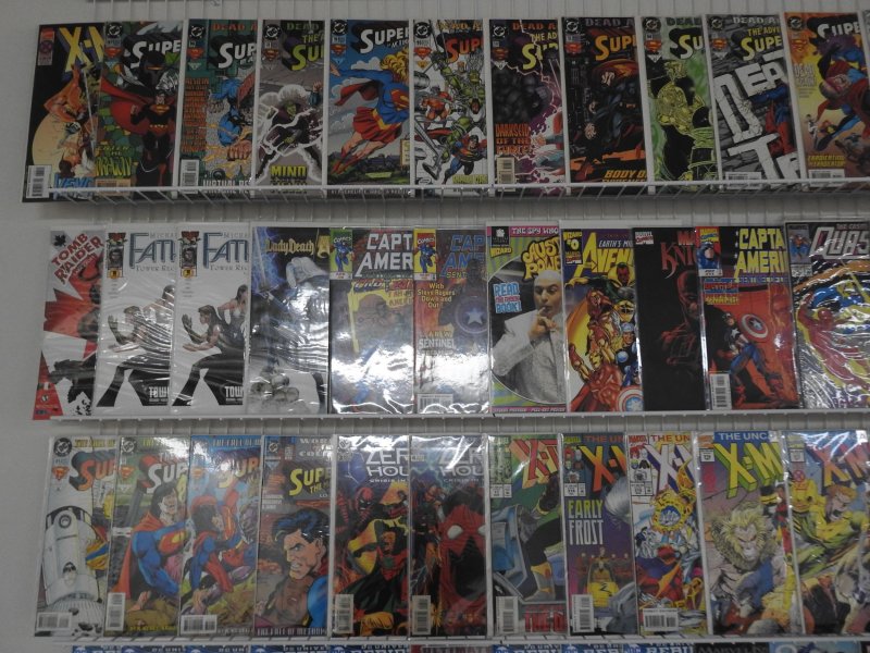Huge Lot of 170+ Comics W/ X-Men, Hulk,  Flash! Avg. VF Condition!
