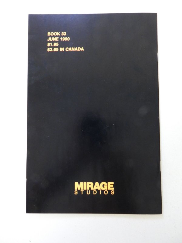 Teenage Mutant Ninja Turtles #33 (1990) VF+ condition