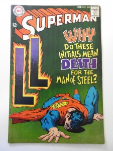 Superman #204 (1968) VG/FN Condition!