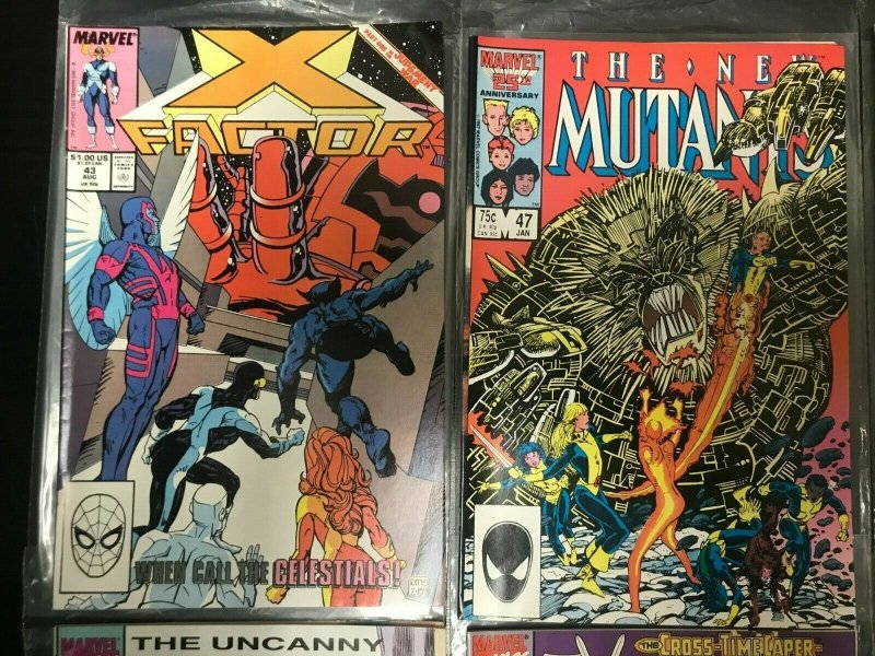 X-MEN 8PC LOT (FN) ASSORTED SERIES!! 1989-91