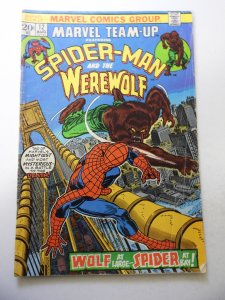 Marvel Team-Up #12 (1973) VG Condition ink interior bc