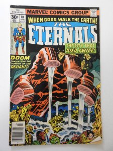 The Eternals #10 (1977) VG Condition