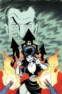 ELVIRA MEETS VINCENT PRICE #2 1:11 MARQUES VARIANT DYNAMITE 2021 EB175