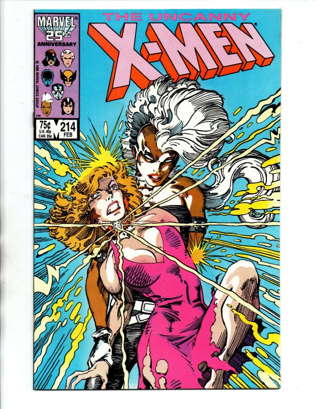 Uncanny X-Men #214 - 1st Malice - 1987 - (-NM)