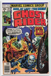 Ghost Rider #28 (1978) Ghost Rider