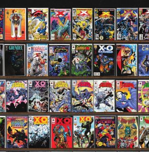 Huge Lot 150+ Comics with X-Force, X-Factor, Bloodshot, Rai, Armorines & More!