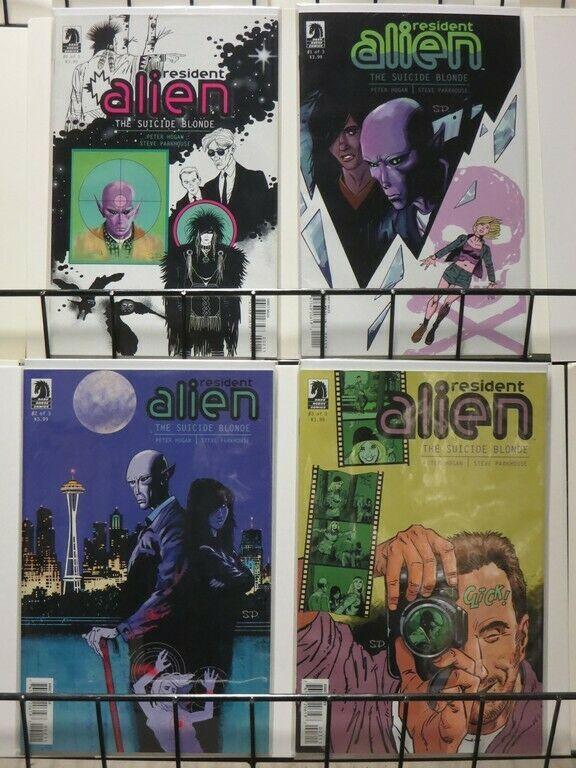 RESIDENT ALIEN SUICIDE BLONDE (2013 DH) 0-3  COMPLETE!