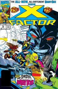 X-FACTOR #75 (1992) AL MILGROM | DIRECT EDITION