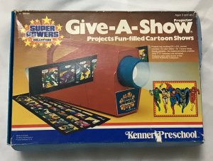 Kenner Give-A-Show Projector Super Powers collection, No. 99350, works