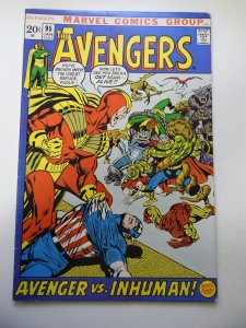 The Avengers #95 (1972) FN+ Condition
