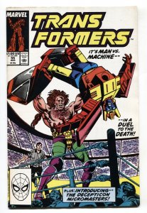 Transformers #55  1989 - Marvel  -VF+ - Comic Book