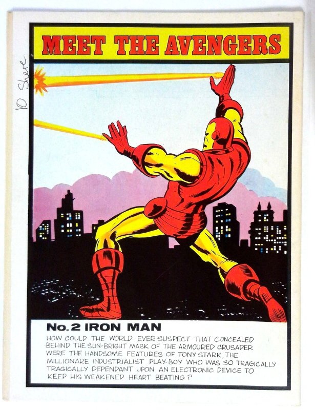 Avengers (UK) #4 (1973) Doctor Strange Thor Iron Man Marvel FN