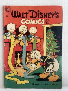 Walt Disney’s Comics And Stories #124 All Carl Barks Art ; X-mas Issue 1951 Dell