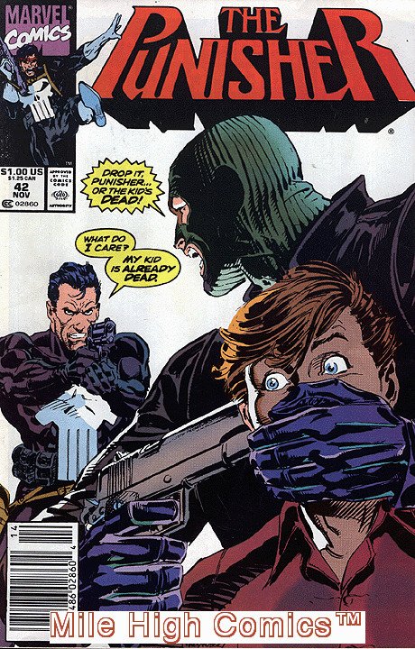 PUNISHER  (1987 Series)  (MARVEL) #42 NEWSSTAND Very Good Comics Book