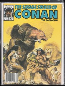 The Savage Sword of Conan #167 (1989) Conan
