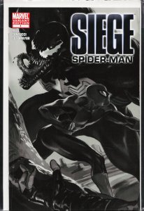 Siege: Spider-Man Black and White Cover (2010) Spider-Man
