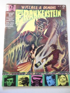 Castle of Frankenstein #15 VG/FN Condition 1/2 spine split