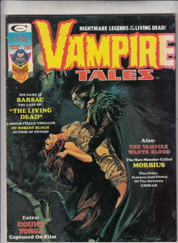 Vampire Tales #5 (Apr-74) VF+ High-Grade Morbius the Living Vampire