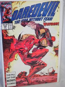 Daredevil The Man Without Fear #249  VF Unread. Wolverine Appearance!