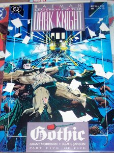 Batman Legends of the Dark Knight  # 10  1990, DC GOTHIC PT 5 + GRANT  MORRISON