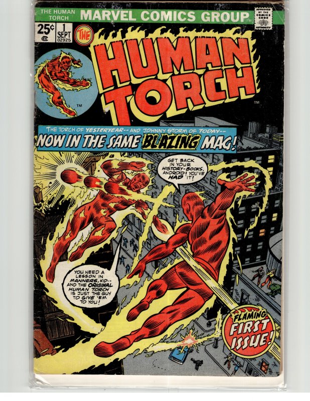 The Human Torch #1 (1974) Human Torch