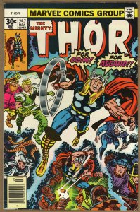 Thor #257 (1977) - Jack Kirby Cover