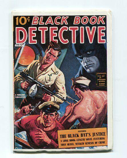 BLACK BOOK DETECTIVE-REPRODUCTION-LIMITED EDITION-THE BLACK BAT'S JUSTICE