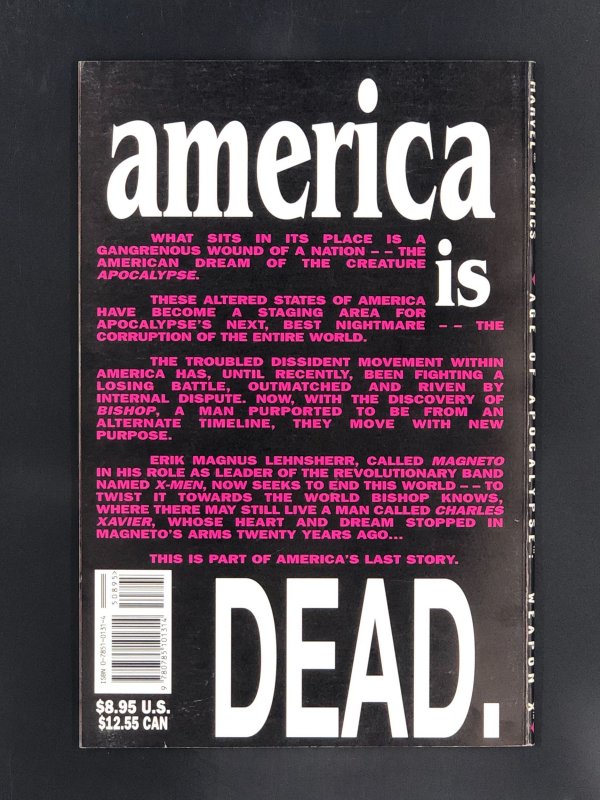 Ultimate Weapon-X #1 - 4 (1995) First Printing