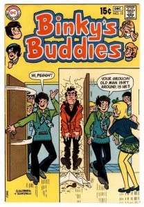 Binky's Buddies #12  Dec 1970  Teenage Humor    Tough to Find DC Last Issue   VF