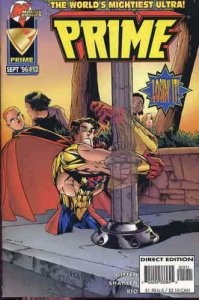 Prime (Vol. 2) #12 VF/NM; Malibu | we combine shipping 