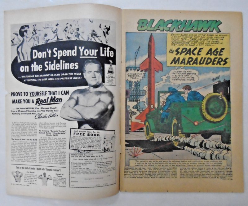 Blackhawk v1 (1944, Quality Comics) #140vgf