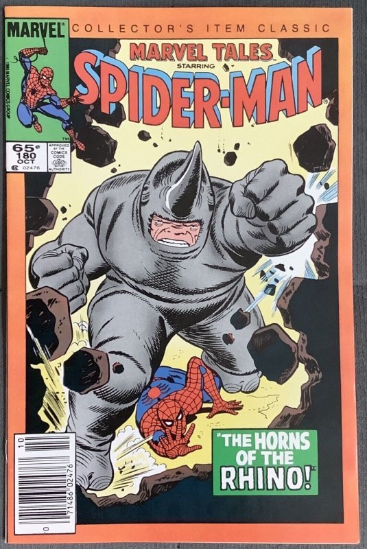 Marvel Tales #180 Newsstand Edition (1985, Marvel) VF+