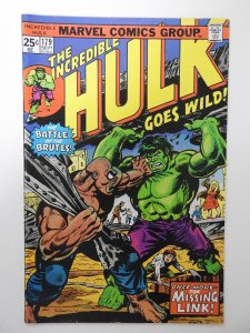 The Incredible Hulk #179 (1974) VG+ Condition MVS intact!