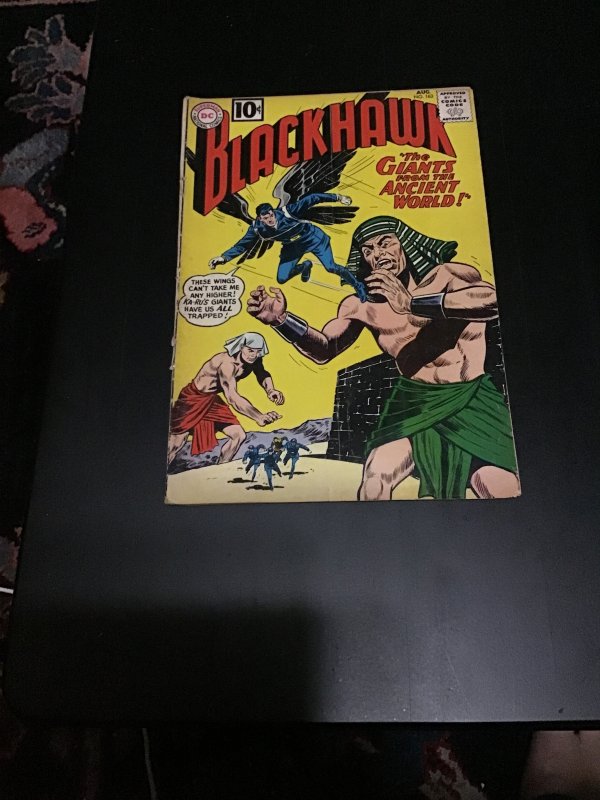 Blackhawk #163 (1961) 1st Ancient World Giants! Lady Blackhawk! VG/FN Wow!