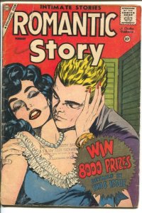 Romantic Story #42 1959-Charlton-spicy cover art-nice poses-VG