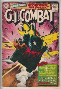 G.I. Combat #114 (Nov-65) VG Affordable-Grade The Haunted Tank