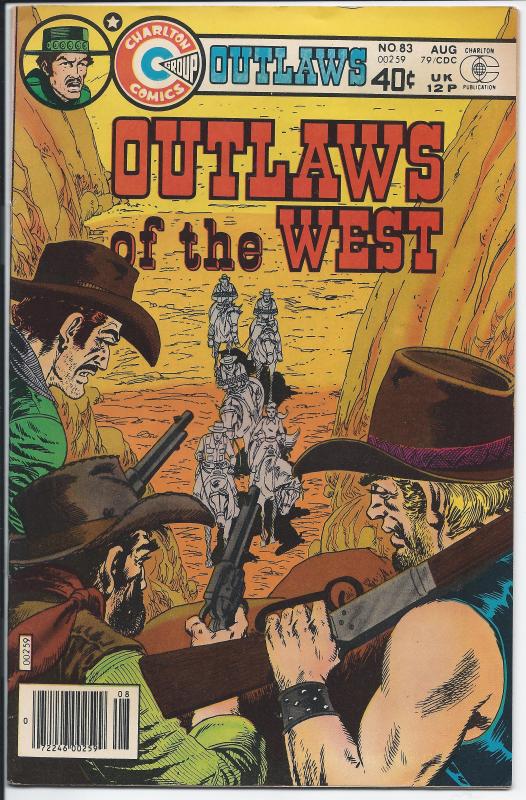 Outlaws of the West  83 - Silver Age - Aug., 1979 (VF)