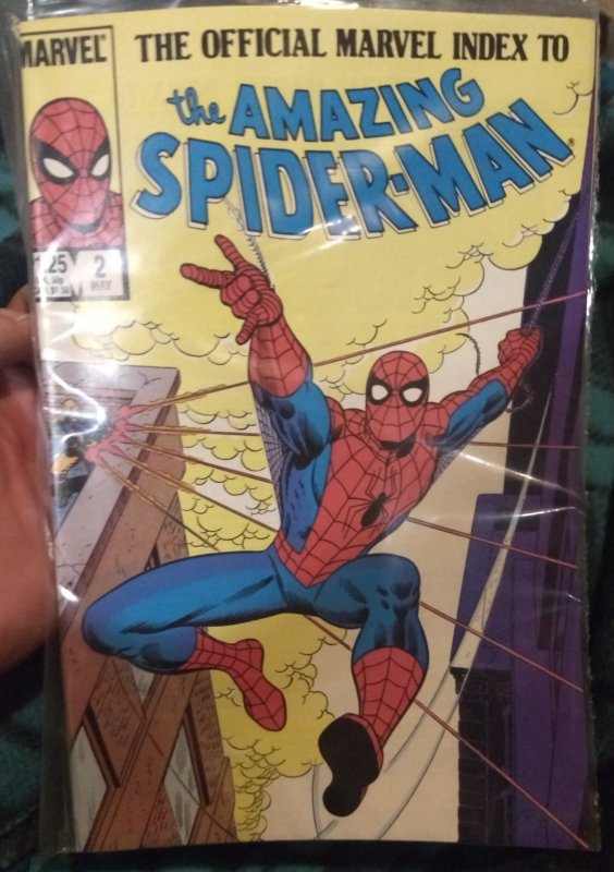 The official Marvel index to The Amazing Spider-Man #2 NM in original plastic