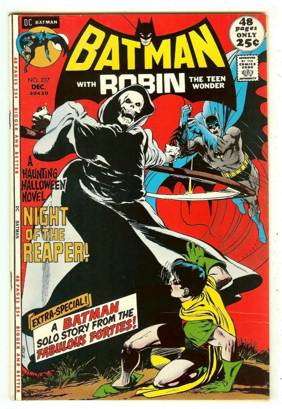 Batman 237   1st Rutland Vermont Bald Mountain Halloween crossover   Neal Adams	