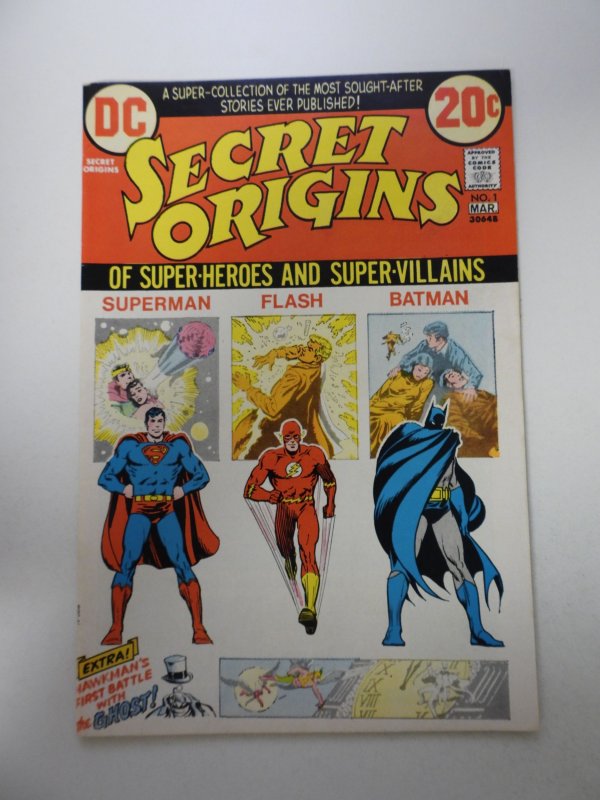 Secret Origins #1 (1973) FN/VF condition