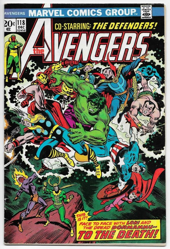 Avengers #118 | Defenders | Loki (Marvel, 1973)