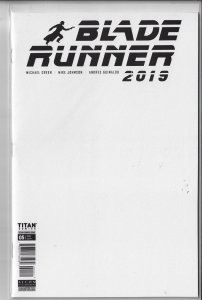 Blade Runner 2019 #1 Cover E Blank Sketch Titan Comics 2019 EB81