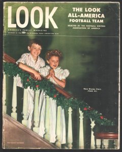 Look 12/24/1946-Walt Disney stars Bobby Driscol & Luana Patten-Chitwood