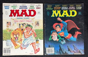 1979 MAD Magazine #207 & 208 VG-/VG Alfred E Newman / Animal House LOT of 2