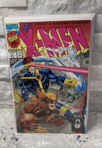 X-Men #1 1991 Marvel Comic Wolverine Cyclops Cover Mutant Milestone NM+ Jim Lee