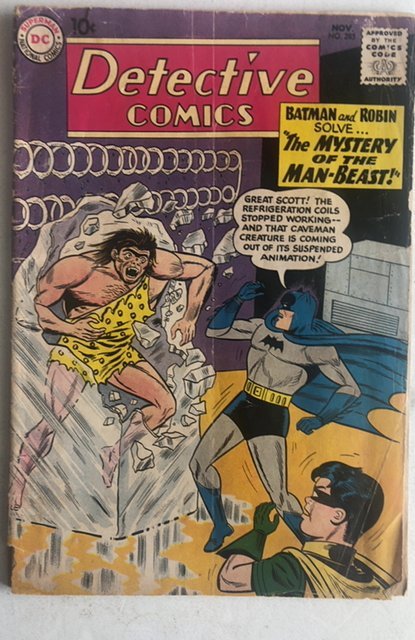 Detective Comics #285 (1960)nearly dtchd cvr,great ads-JLA 1,C all my BatTrove!